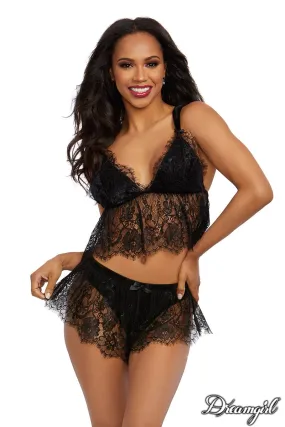 2PC Fringe Lace Set