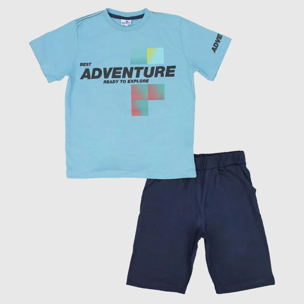 Adventurous Short-Sleeved Pajama