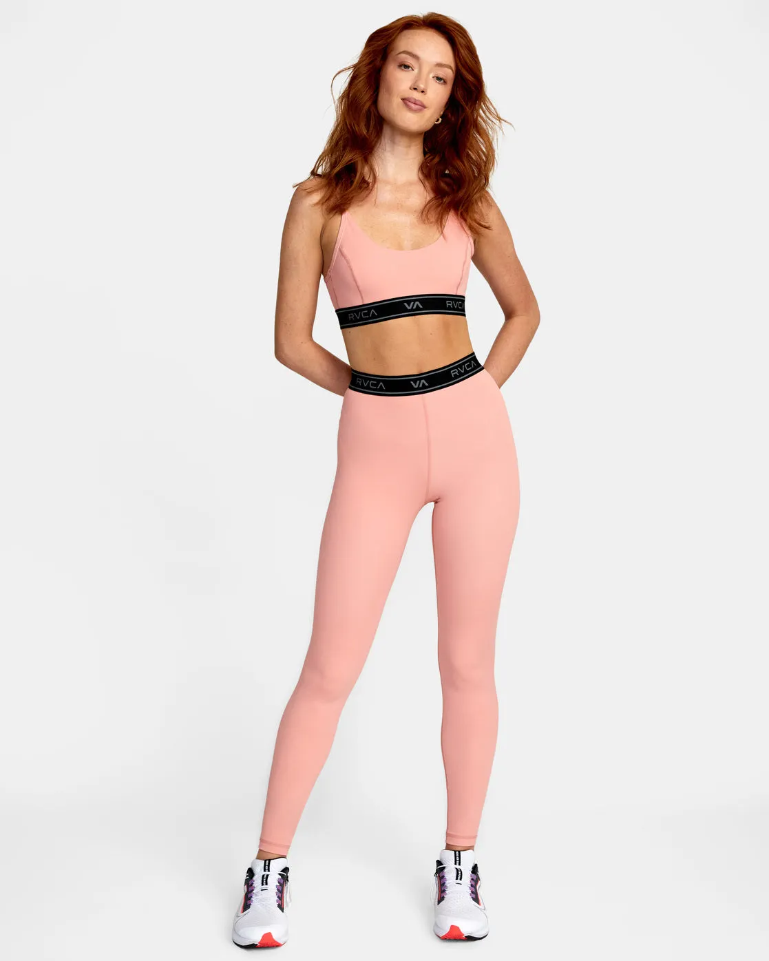 Base Sports Bra - Rose