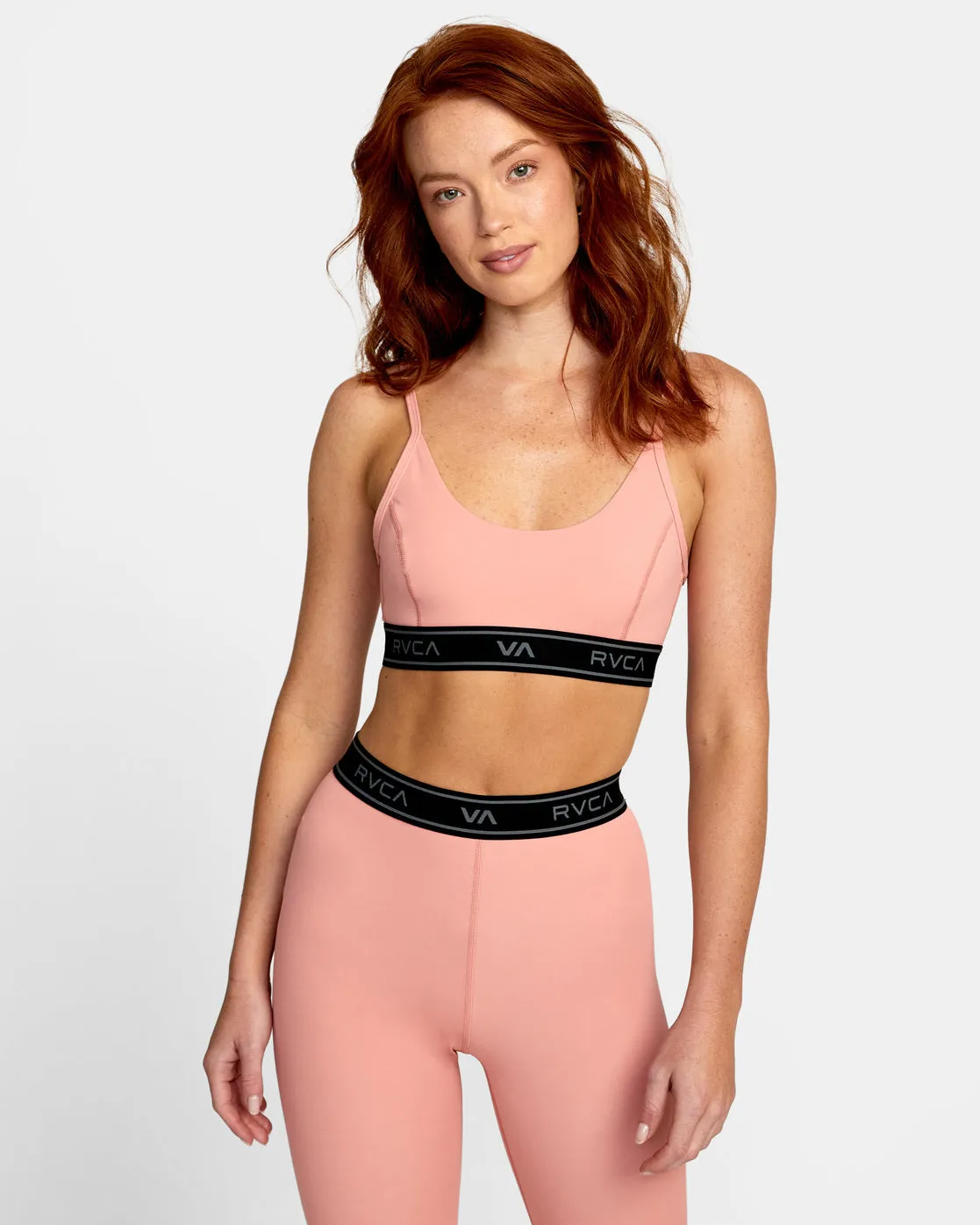 Base Sports Bra - Rose