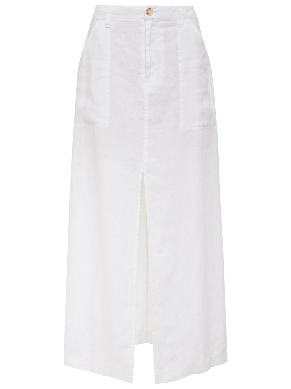 Boardwalk Slip Skirt White