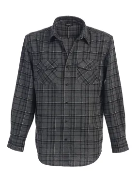 Boy's Plaid Flannel Shirt