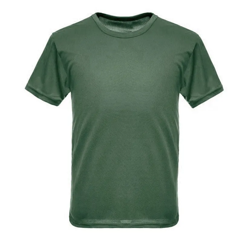 Camouflage Short-sleeved Men's  Quick-drying Training T-shirt