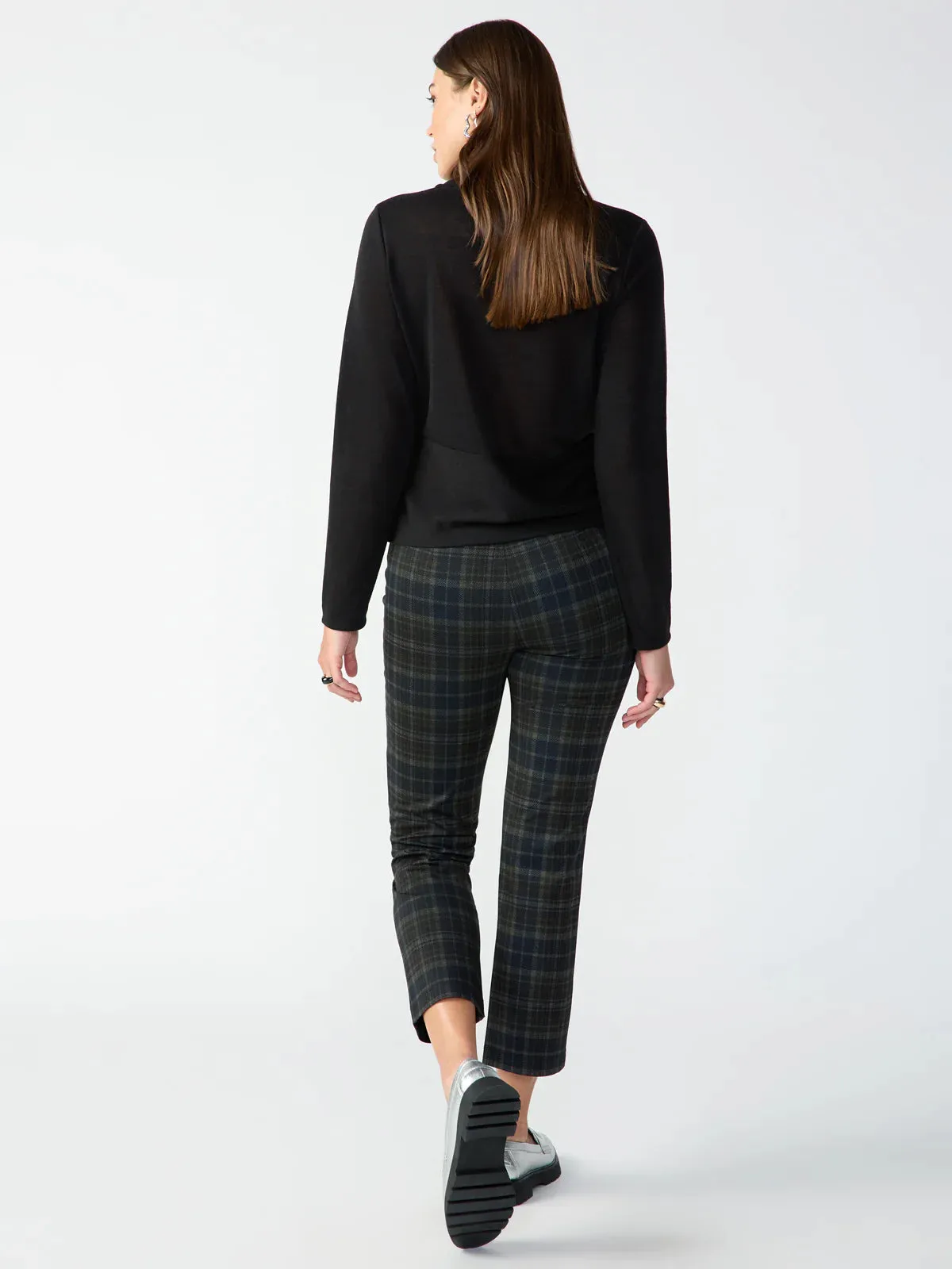 Carnaby Kick Crop | Marion Plaid