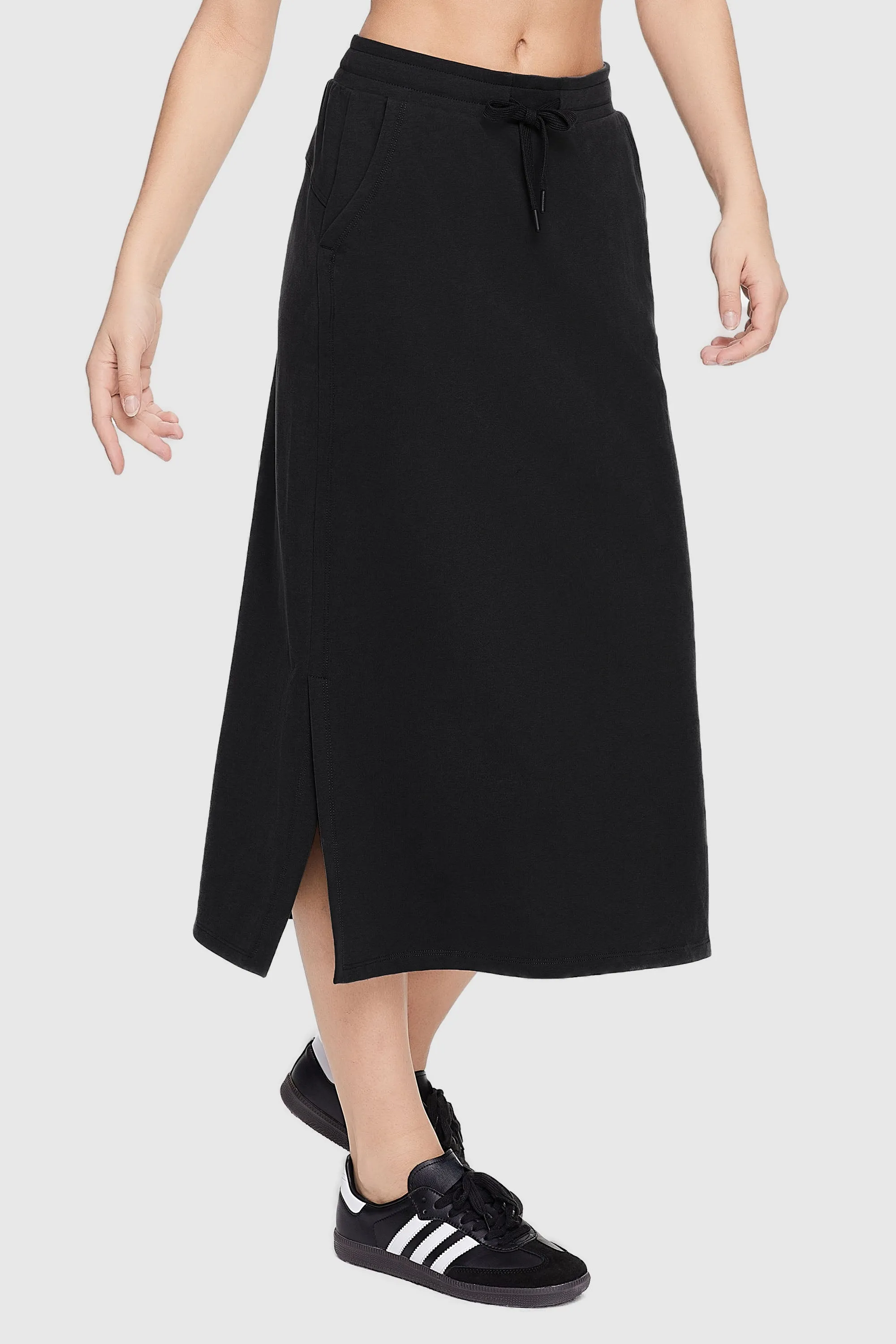 Causal High Waist Long Skirt