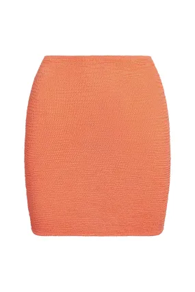 Cayman Skirt - Summer Peach Crinkle