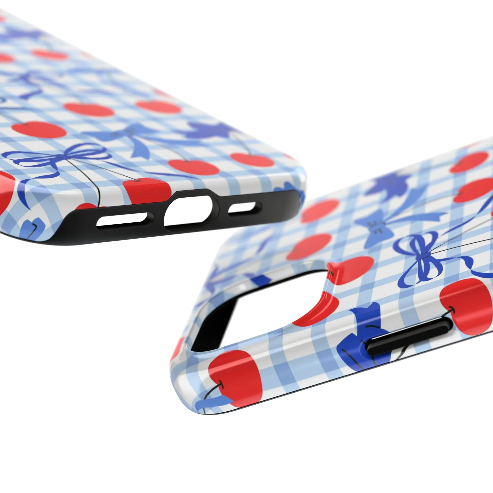 Countryside Coquette | Cherry Plaid Case