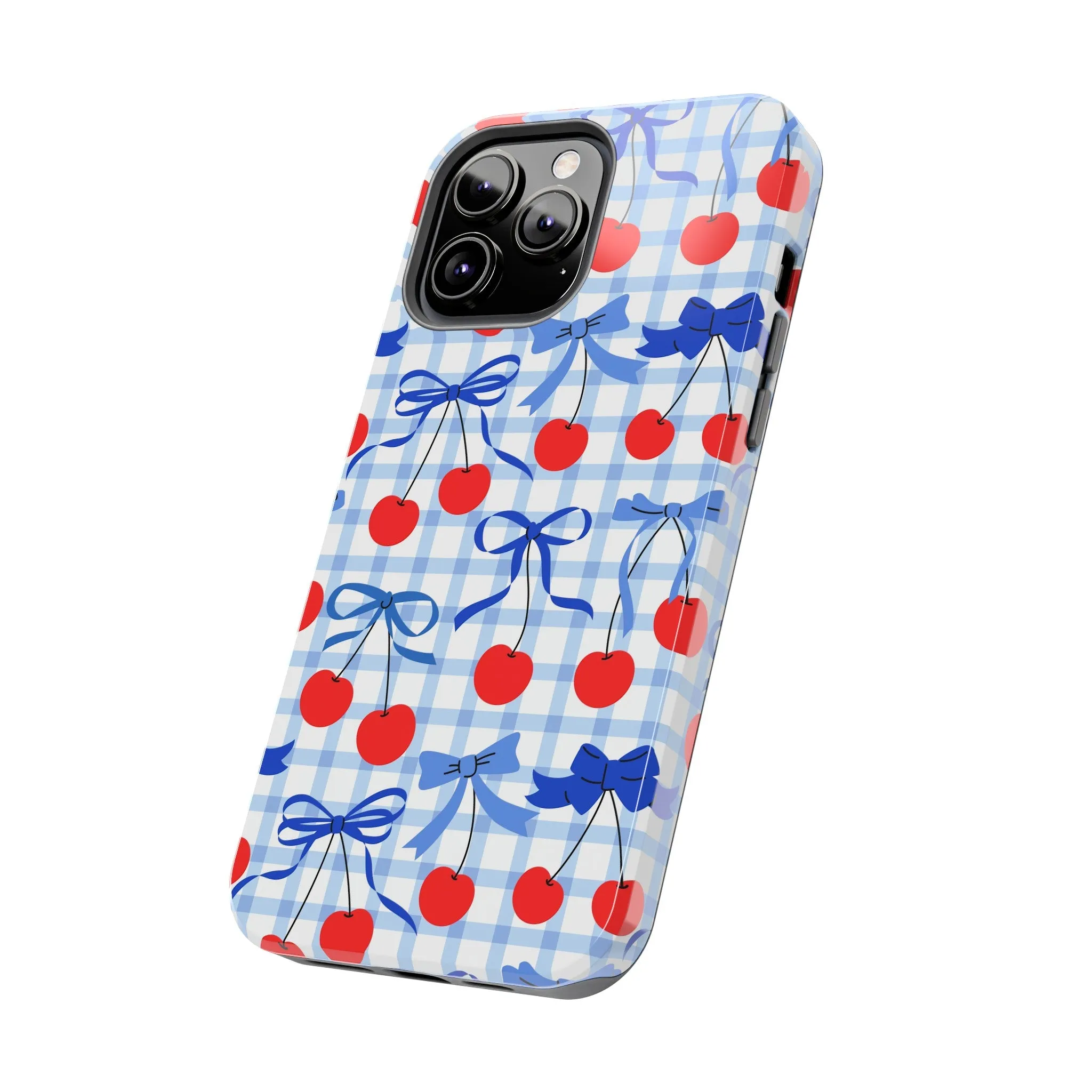 Countryside Coquette | Cherry Plaid Case