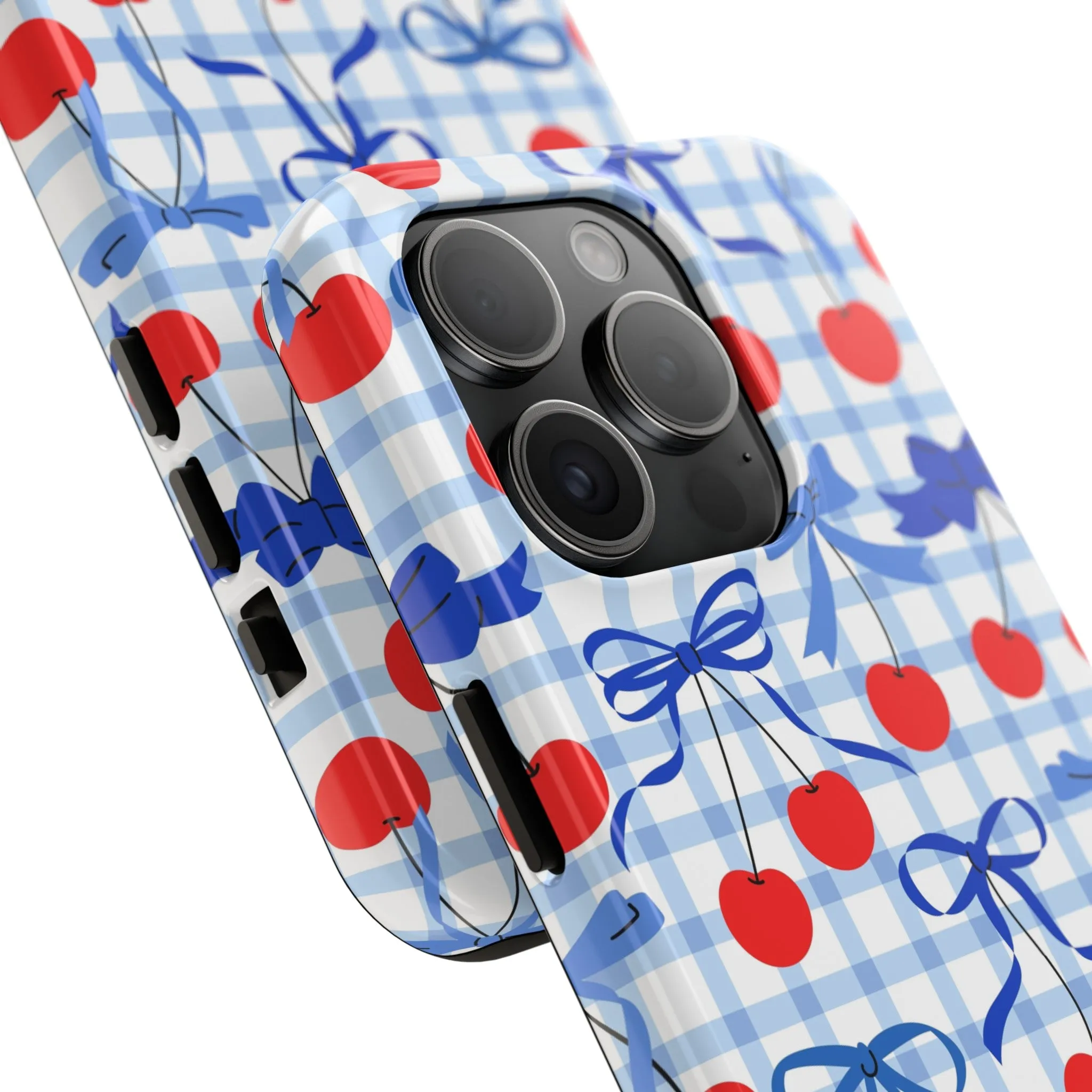 Countryside Coquette | Cherry Plaid Case