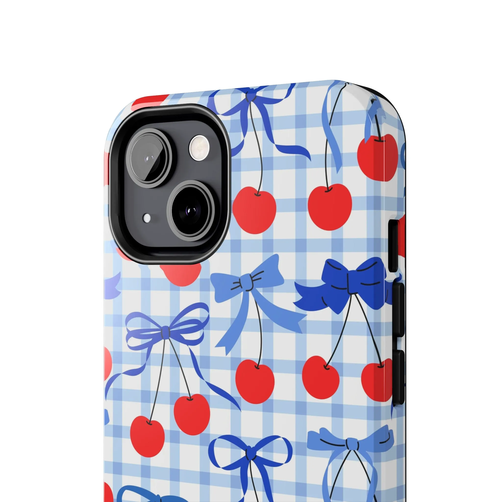 Countryside Coquette | Cherry Plaid Case