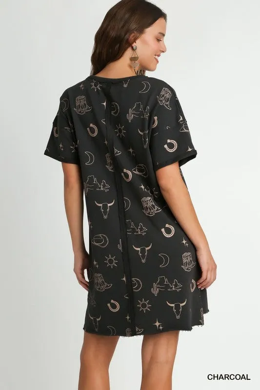 Cowgirl Graphic Dress