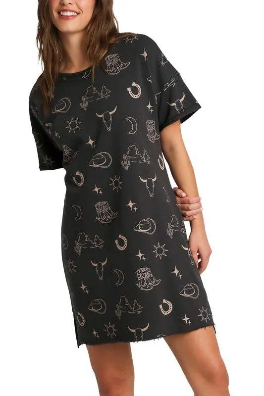 Cowgirl Graphic Dress