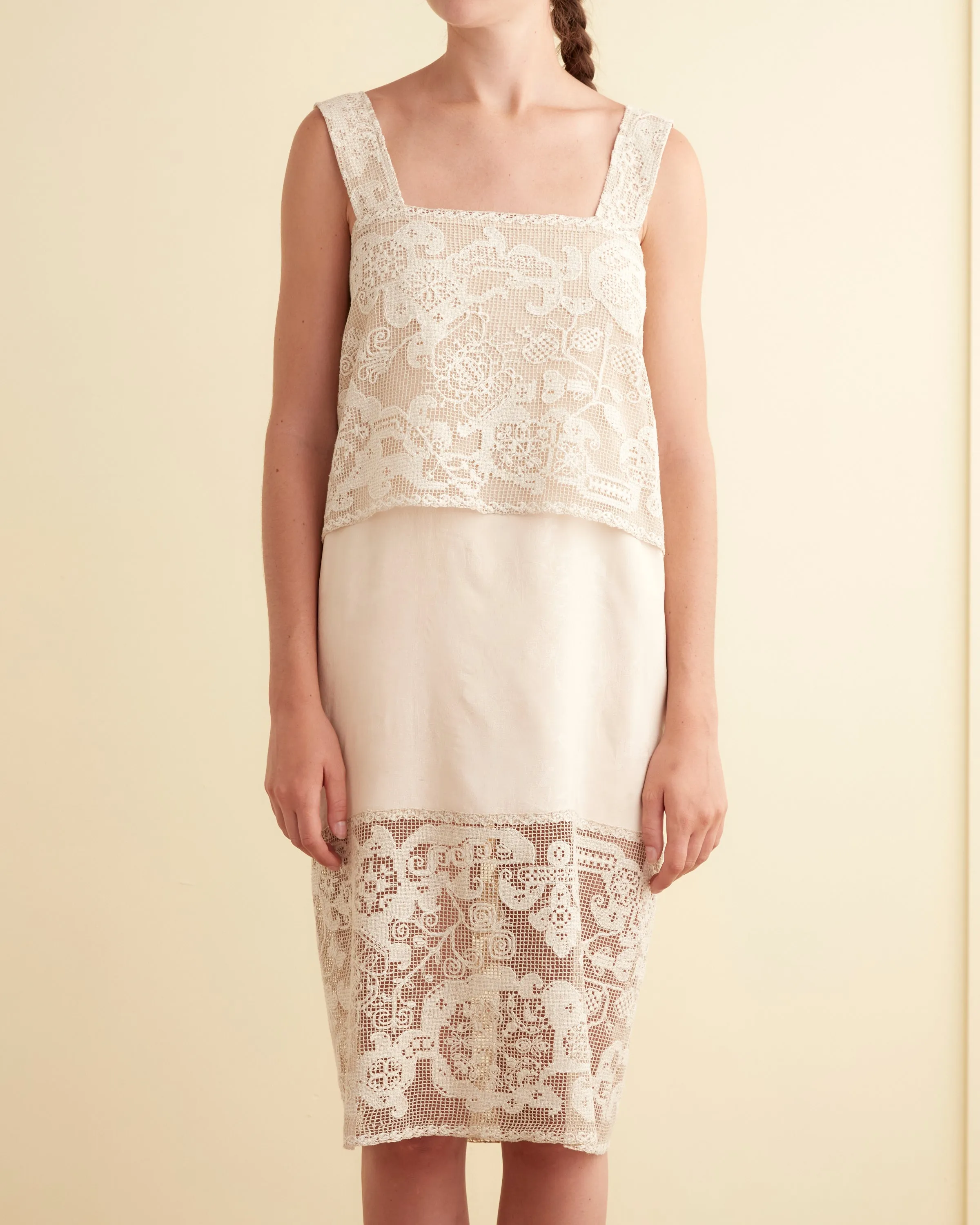 Daylily Lace Dress - S