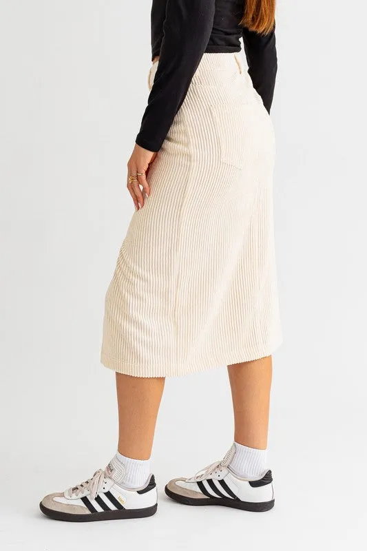 Dylan Corduroy Skirt