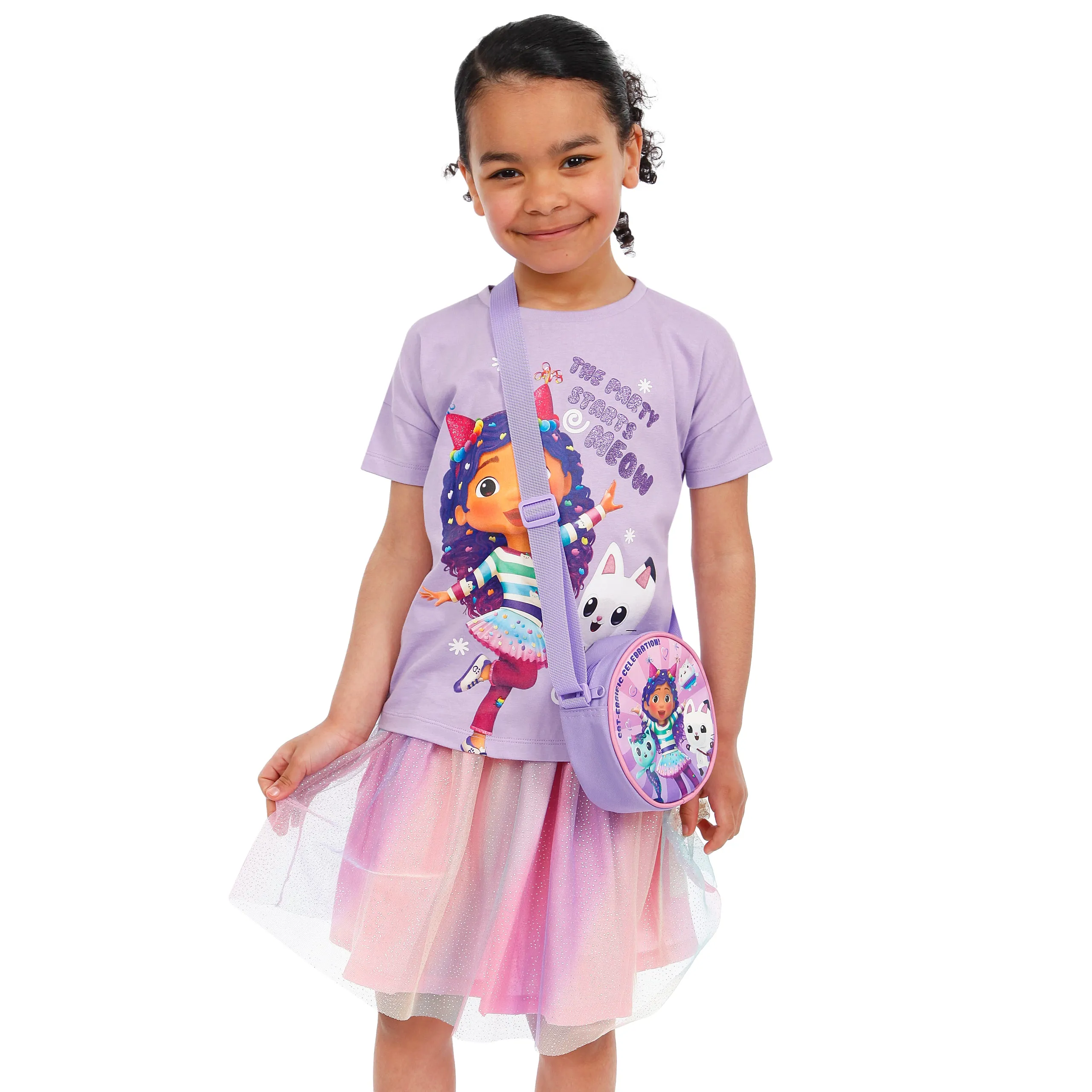 Gabby's Dollhouse T-Shirt and Skirt Set