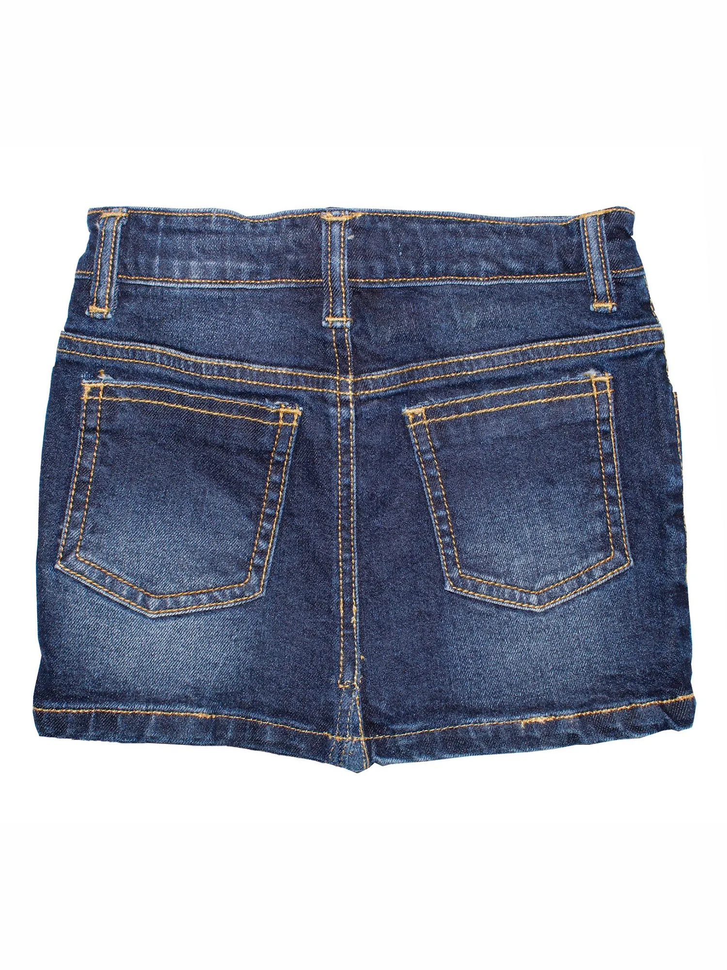 Girls Denim Skirt with Lace