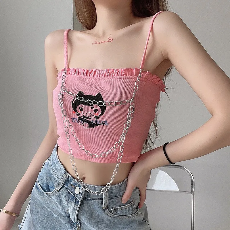 INS POPULAR CHAIN PERSONALITY TUBE TOP BY60013