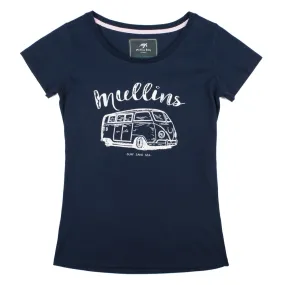 Ladies Short Sleeved T-Shirt - Navy