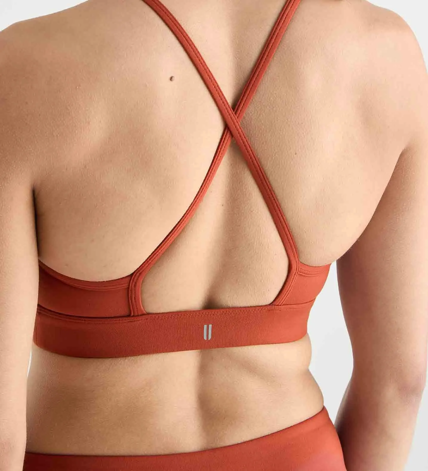 Matte High-Neck Sports Bra