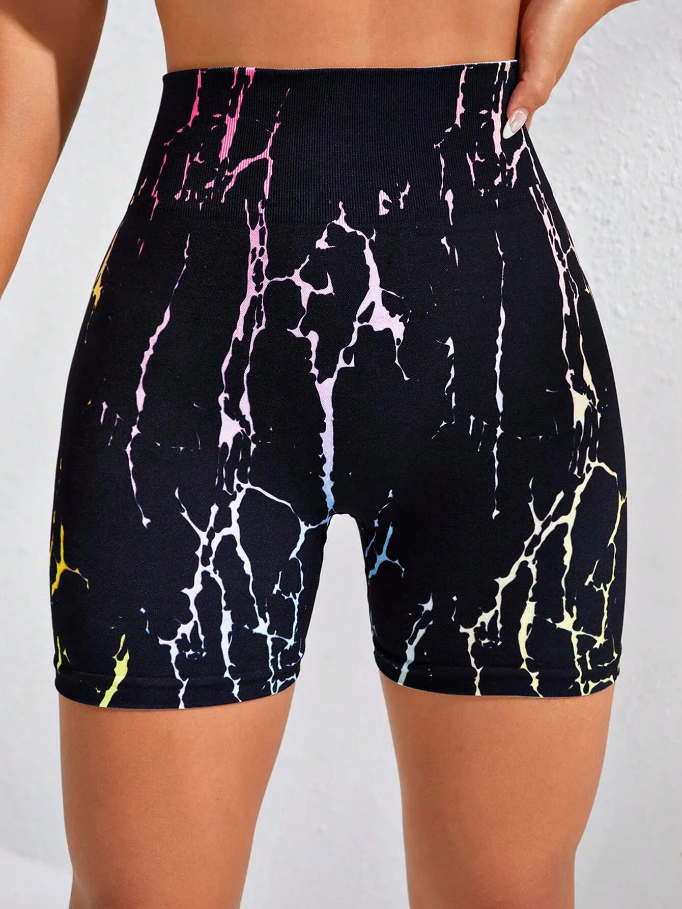 Mazikeen Tie Dye Sports Shorts