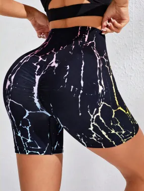 Mazikeen Tie Dye Sports Shorts