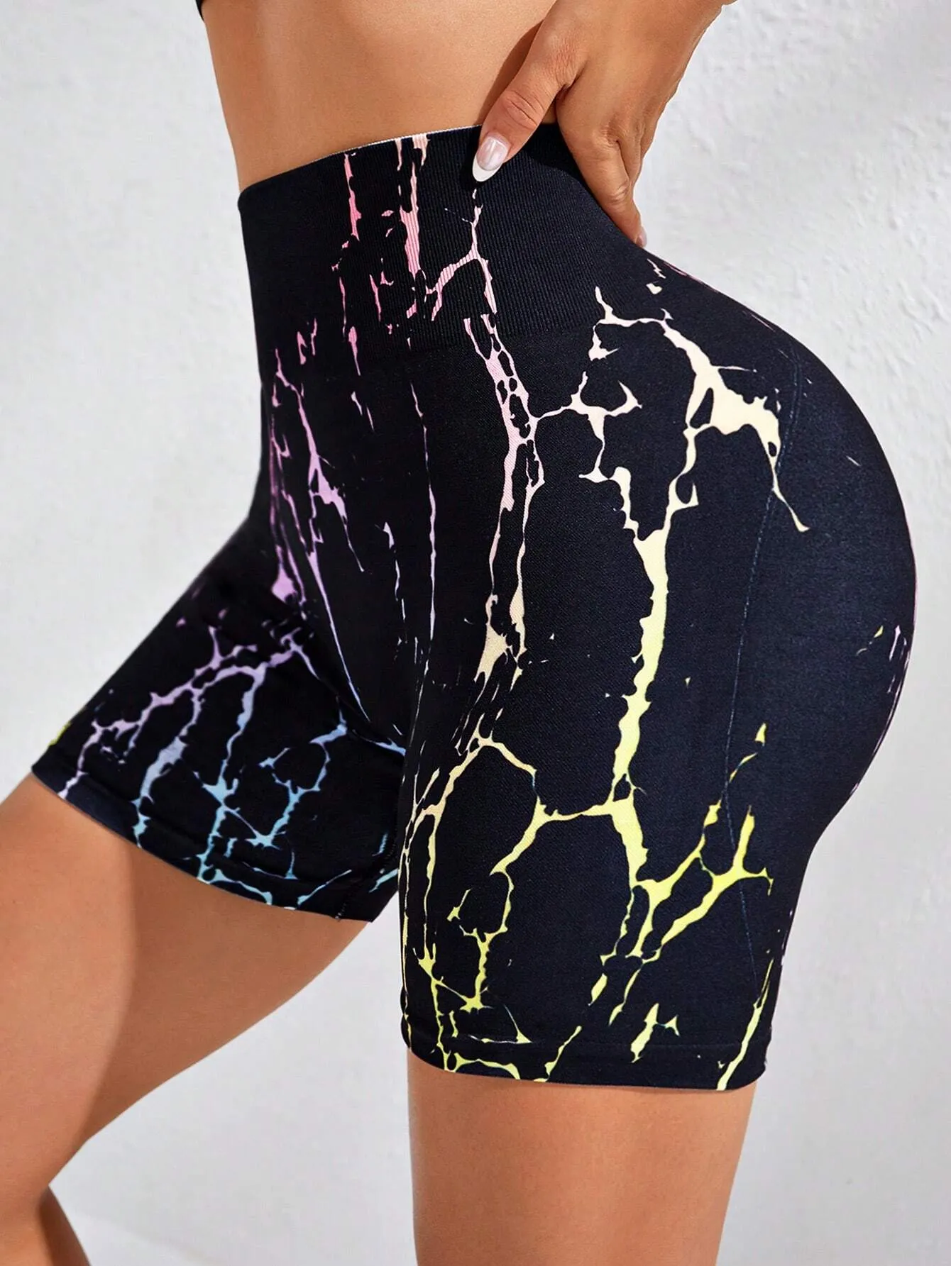 Mazikeen Tie Dye Sports Shorts