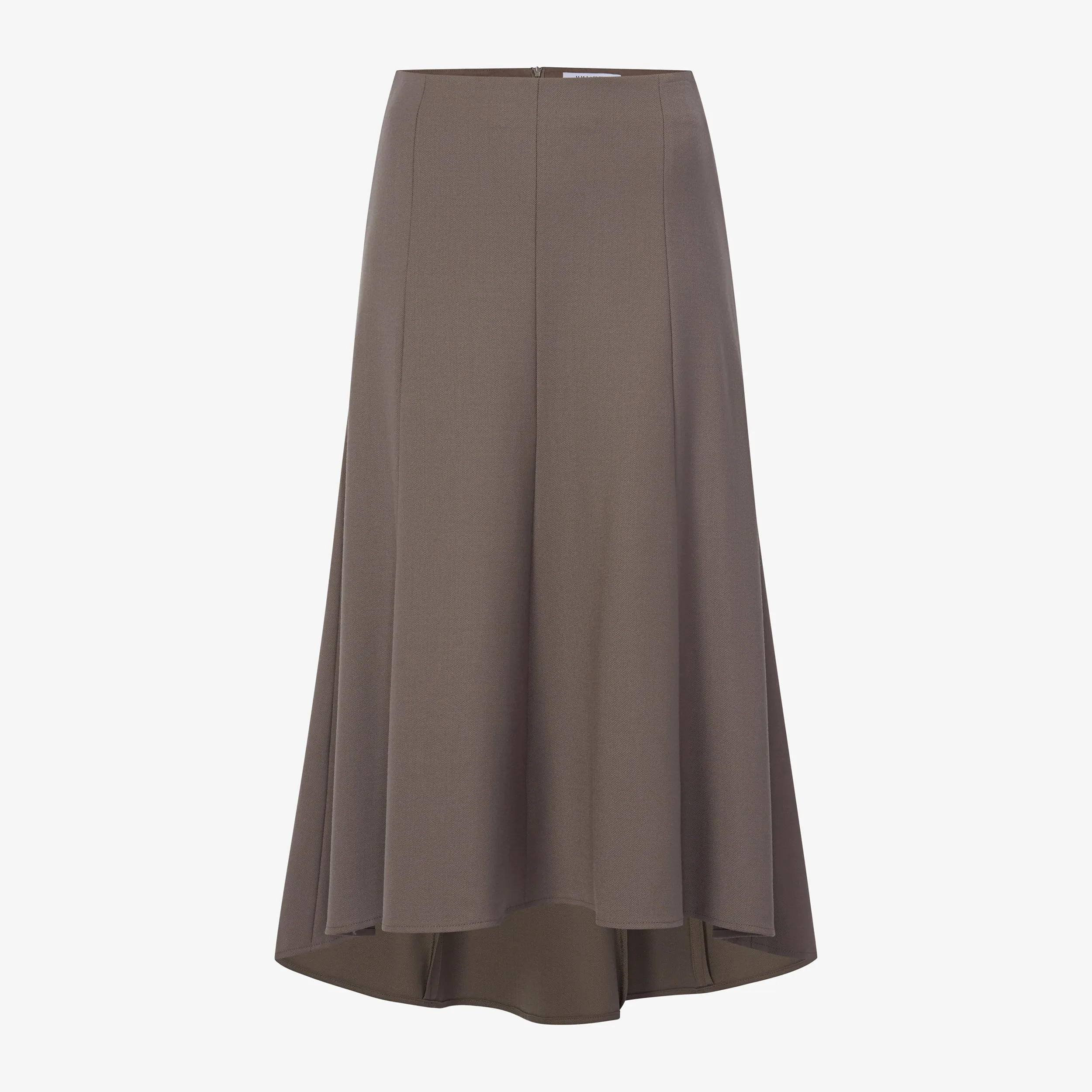 Melrose Skirt - Sharkskin :: Mink