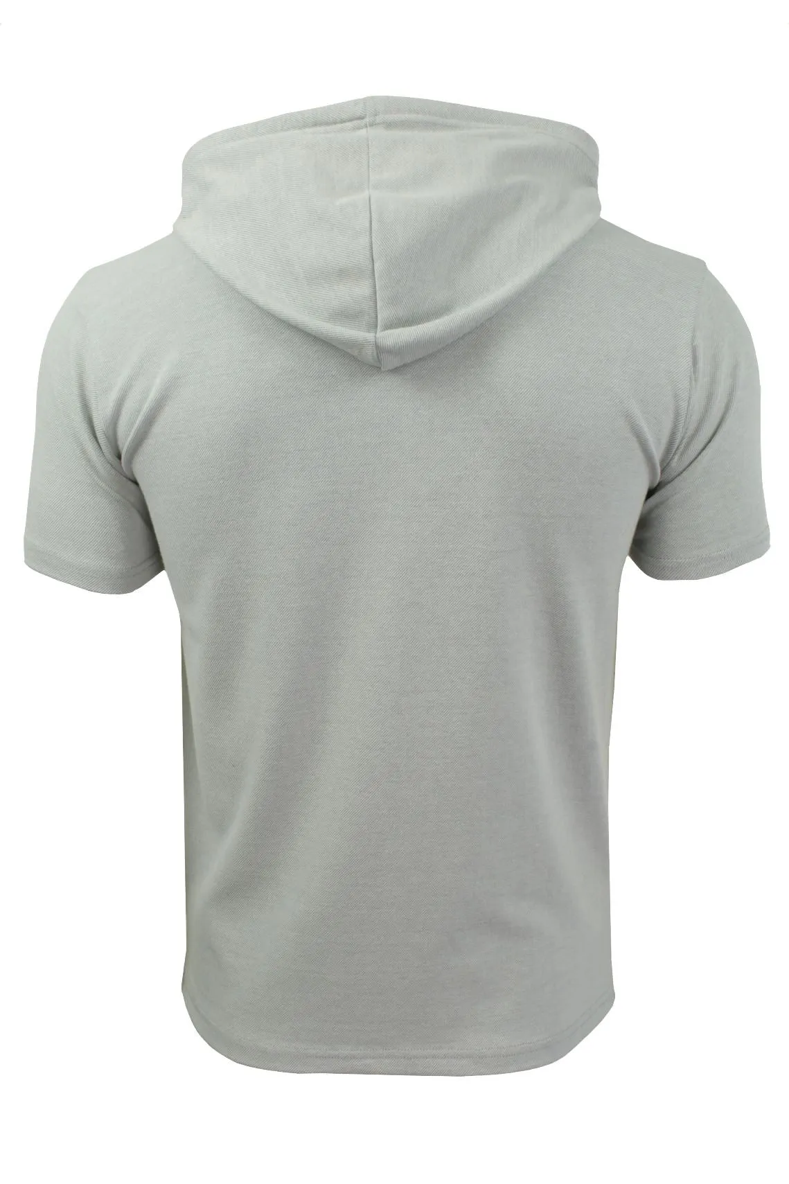 Mens Hoodie T-Shirt by Xact Short Sleeved