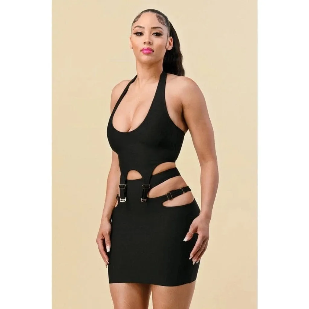 Missing Bae I'm Glowing Skirt Set - Brown