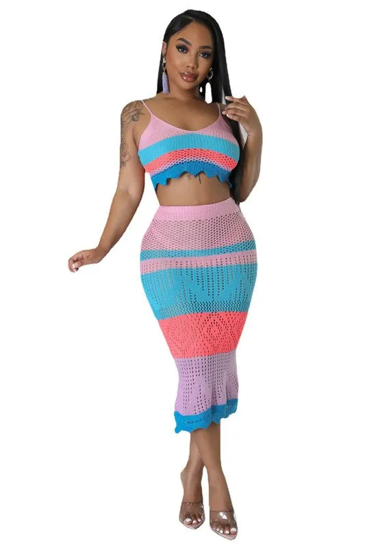 Need to Know Skirt Set