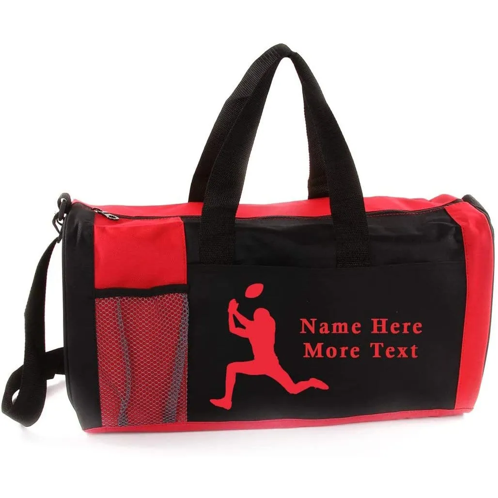 Personalized Kid's Sports Duffel Bag - Football