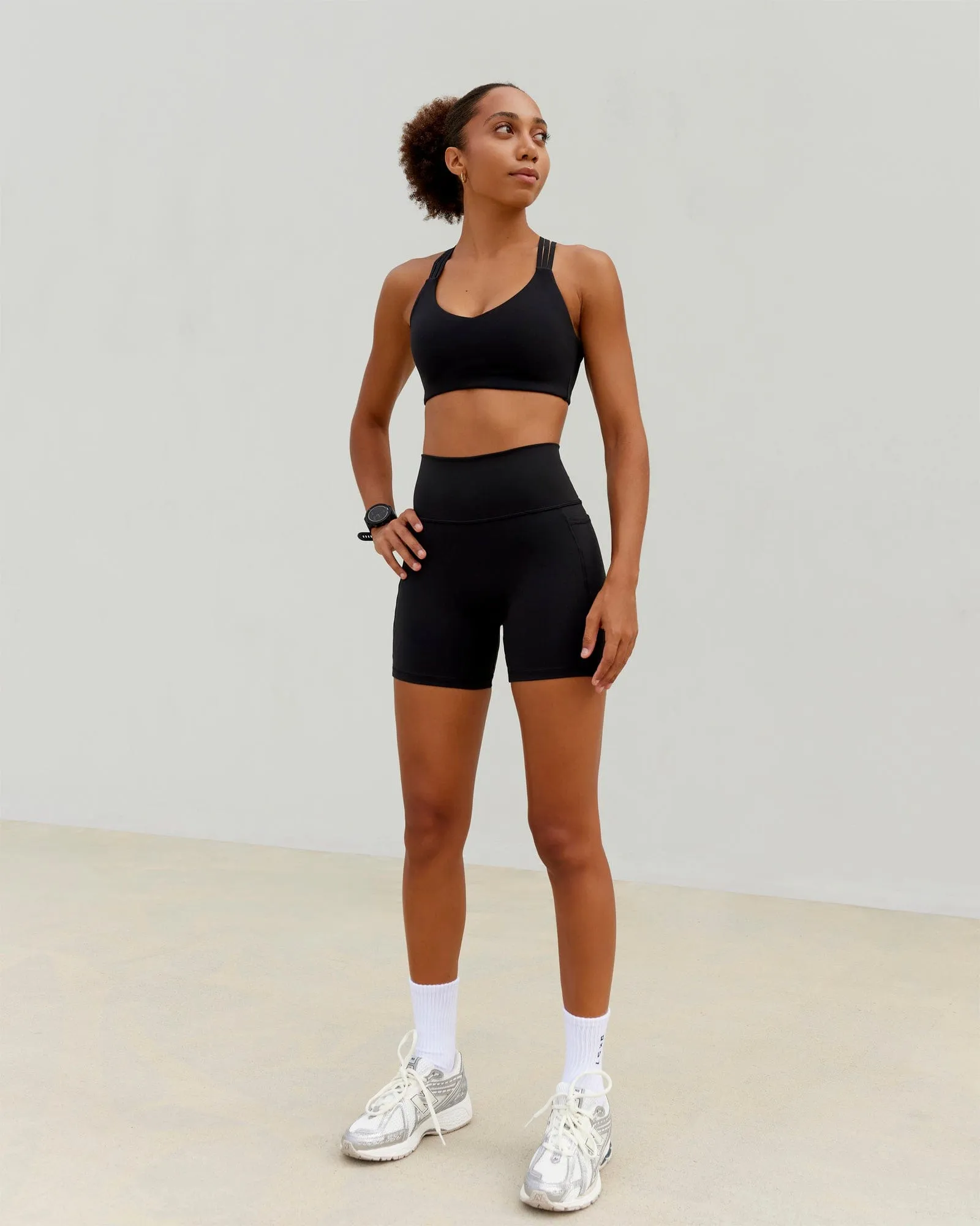 Push The Limit Sports Bra - Black