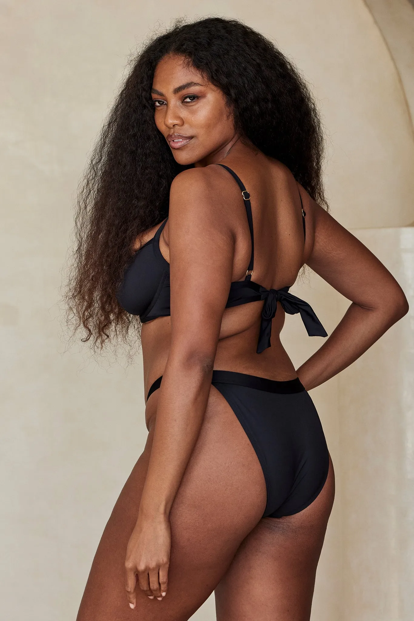 Santorini Bottom - Black