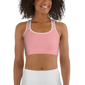 Savannahwood Pink Sports Bra