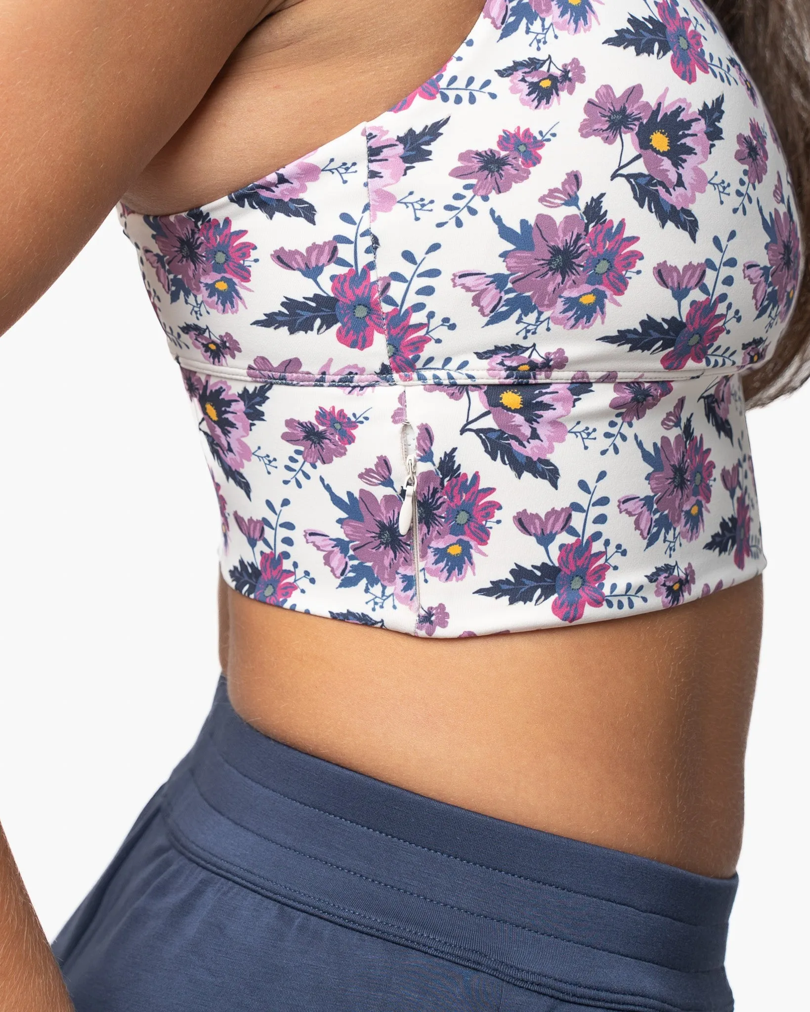 Sierra Sports Bra - Aster Garden