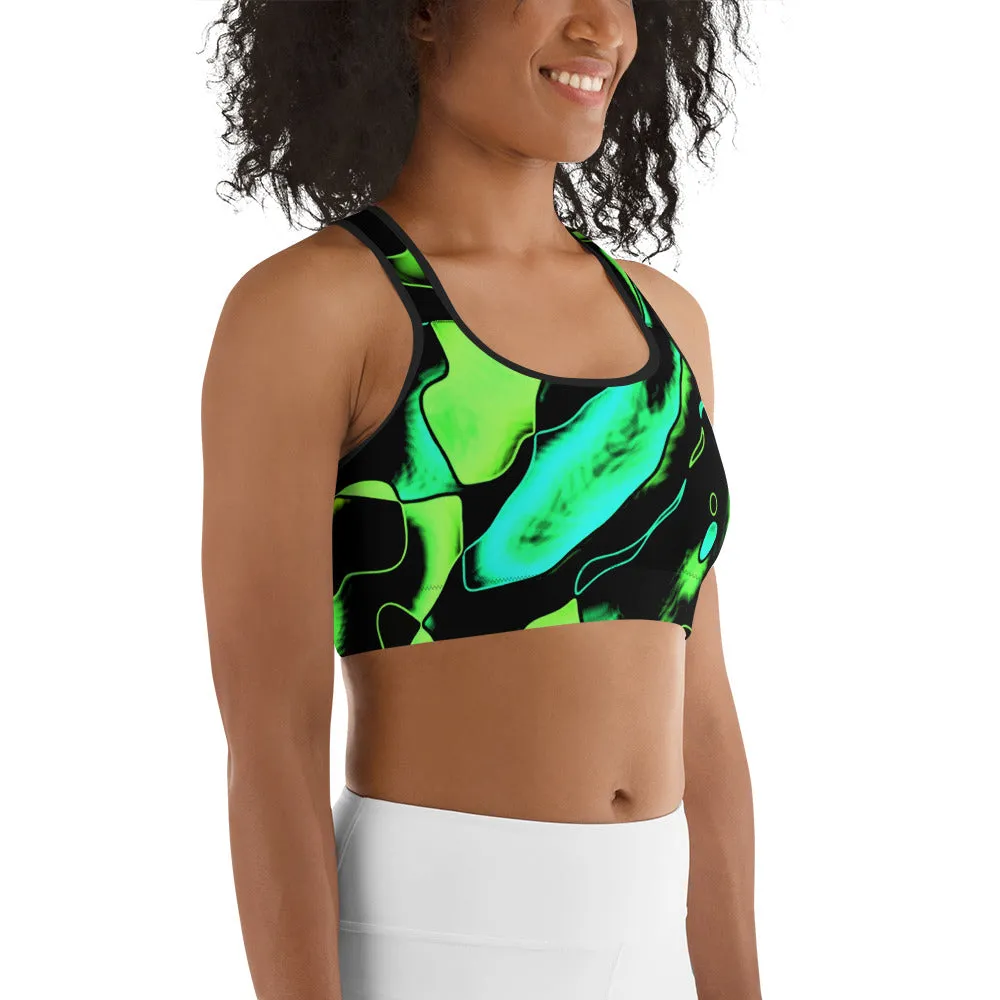 Sports bra Colorful Lime