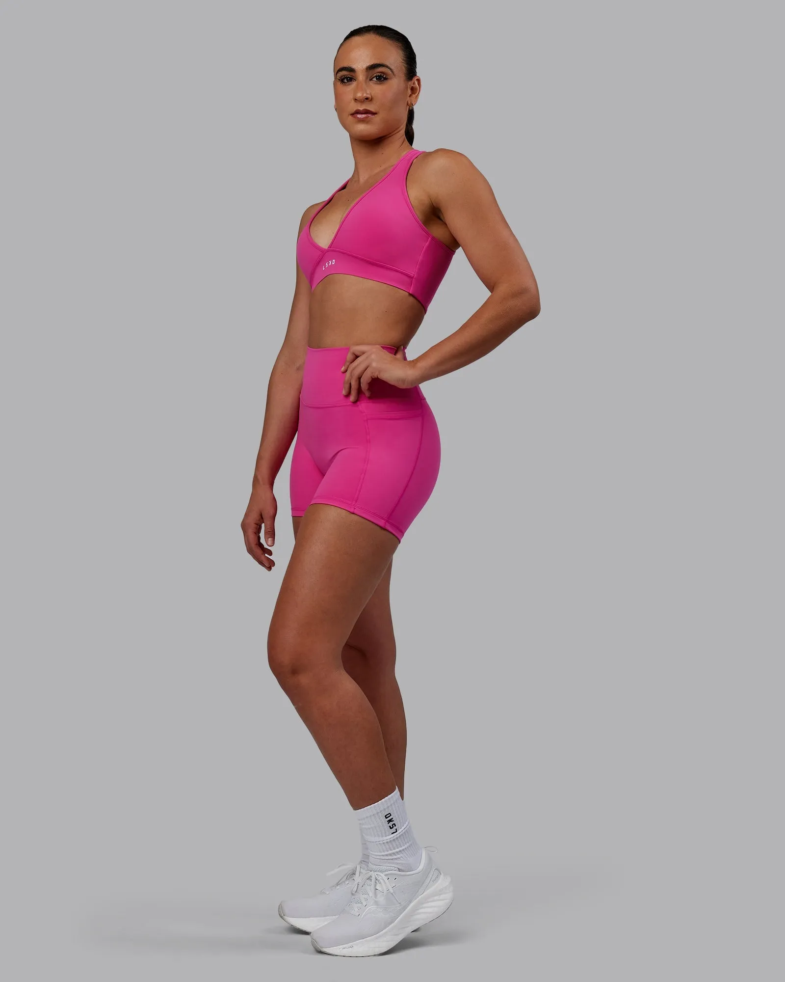 Stamina Sports Bra - Fuchsia Pink