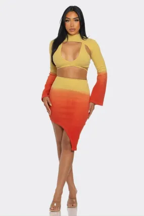 Sunset 3 Piece Skirt Set