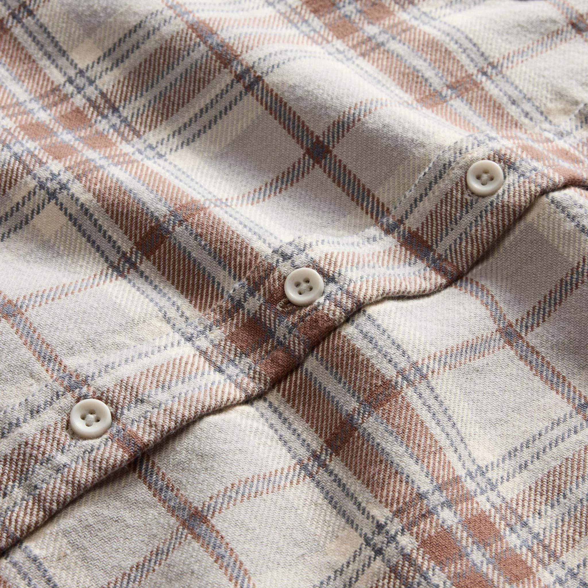 The Ledge Shirt in Redwood Plaid