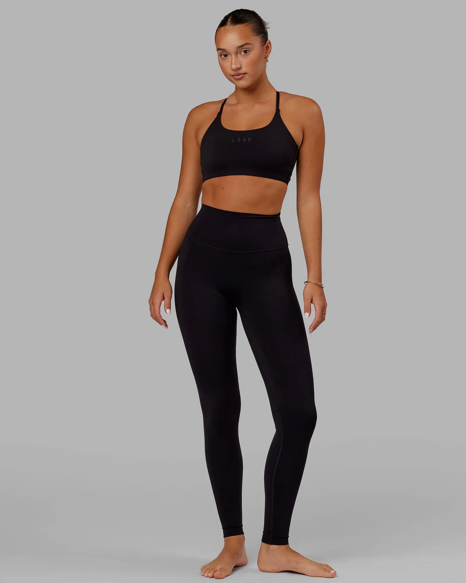 Twist Sports Bra - Black